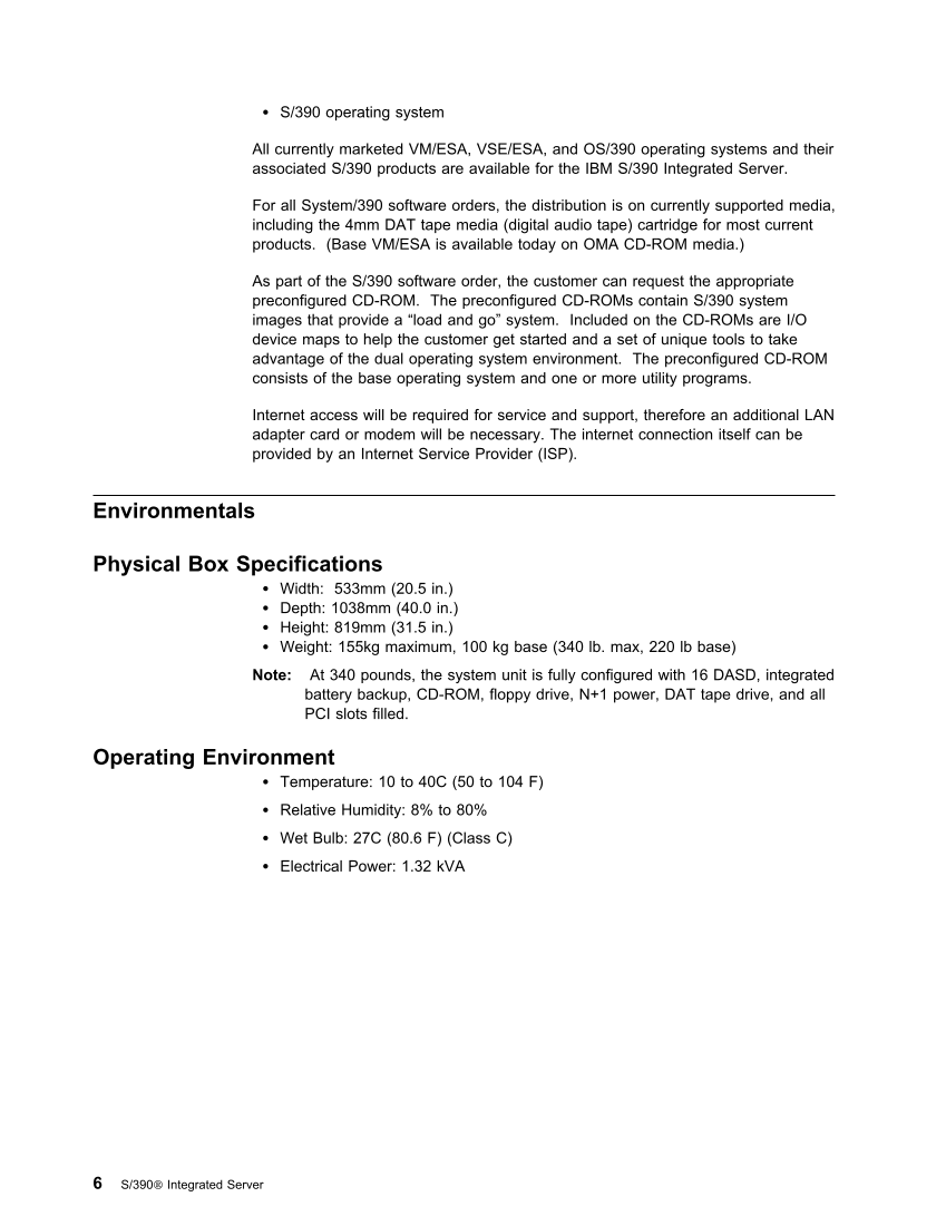 IBM S/390 Integrated Server 3006 page 15