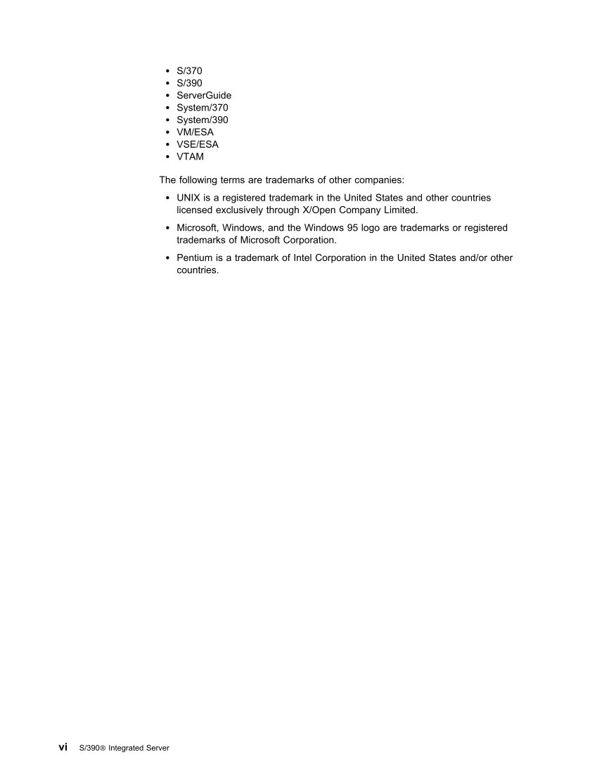 IBM S/390 Integrated Server 3006 page 7