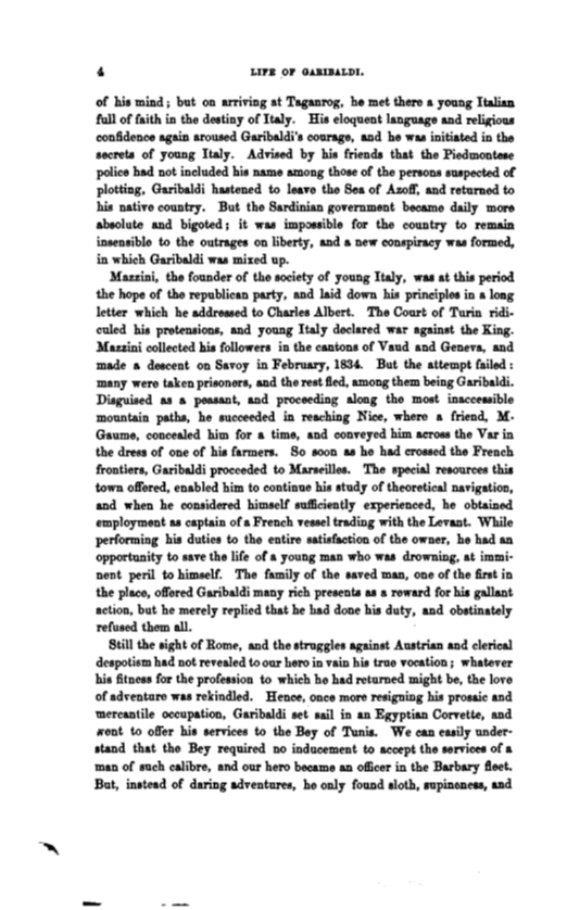 The Illustrated Life And Career Of Garibaldi page 4