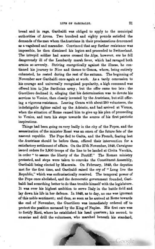 The Illustrated Life And Career Of Garibaldi page 20