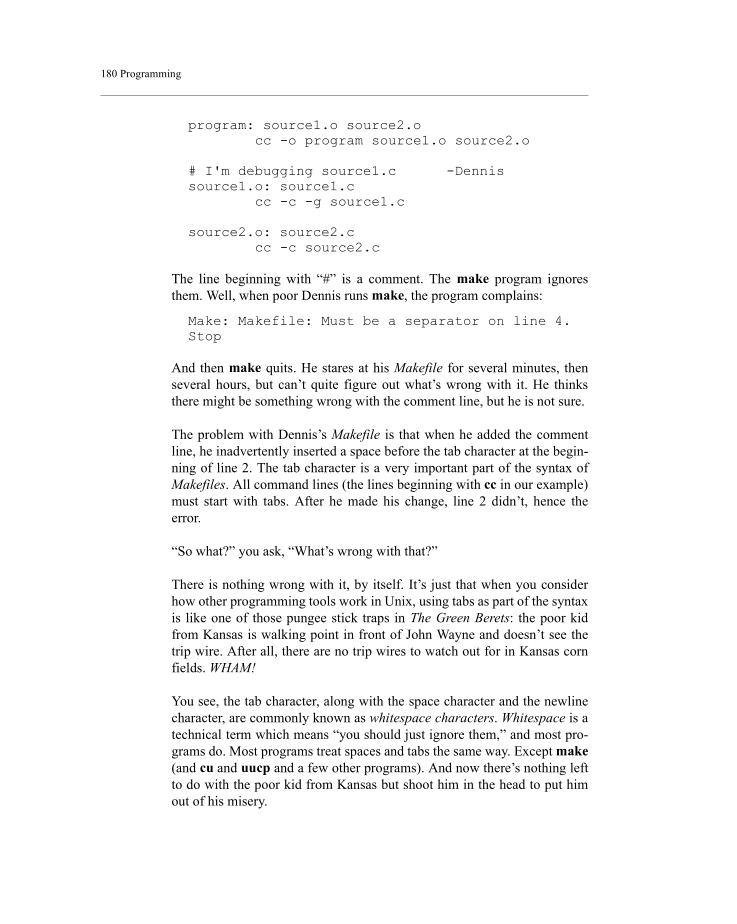 The Unix-Haters handbook page 218