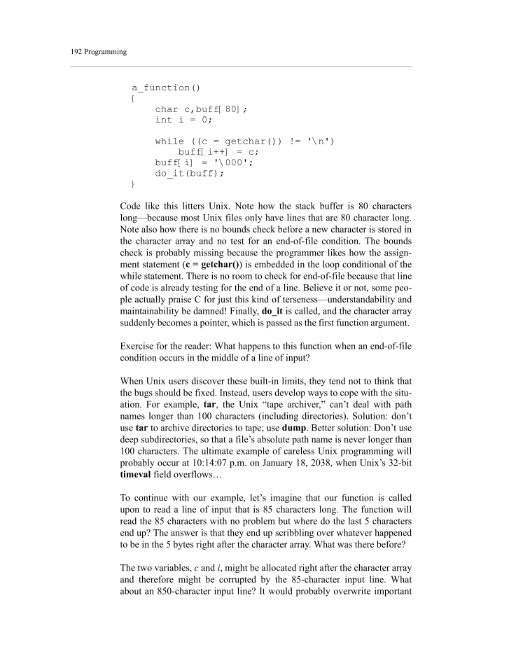 The Unix-Haters handbook page 230