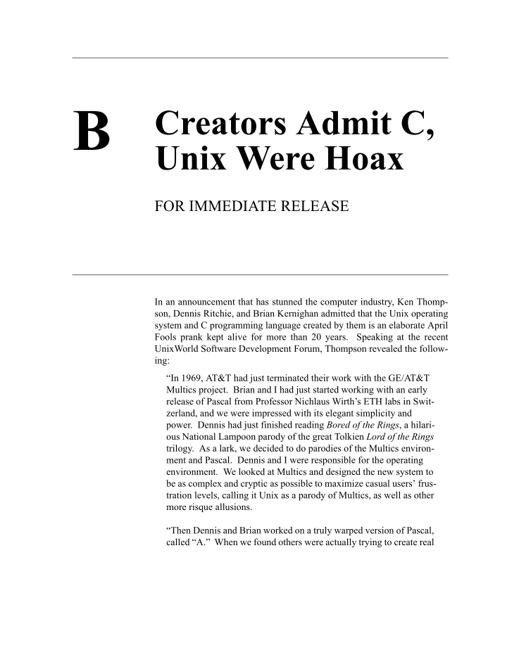 The Unix-Haters handbook page 336