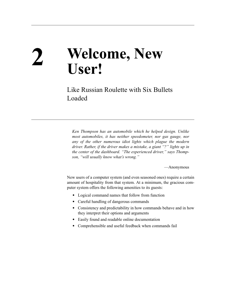 The Unix-Haters handbook page 57