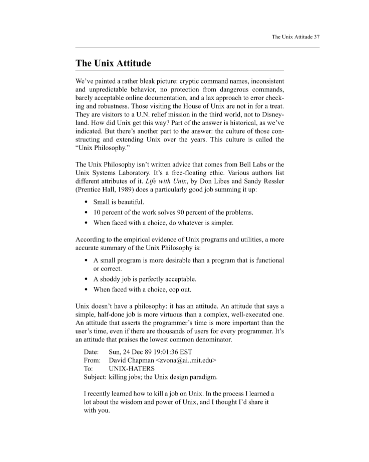 The Unix-Haters handbook page 77