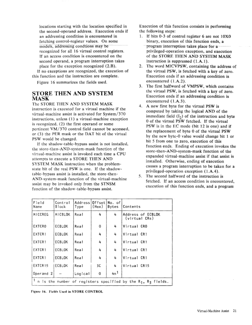 Virtual-Machine Assist and page 22