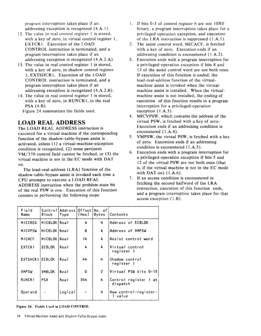 Virtual-Machine Assist and page 34