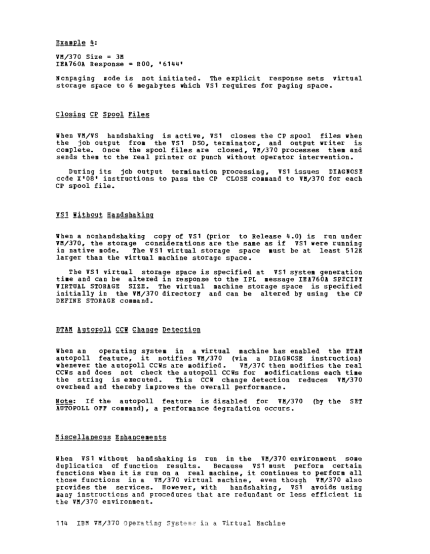 Operating Systems in a Virtual Machine (Rel 6 PLC 17 Apr81) page 130