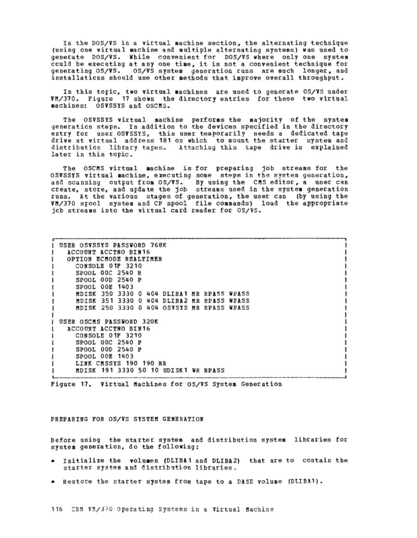 Operating Systems in a Virtual Machine (Rel 6 PLC 17 Apr81) page 132