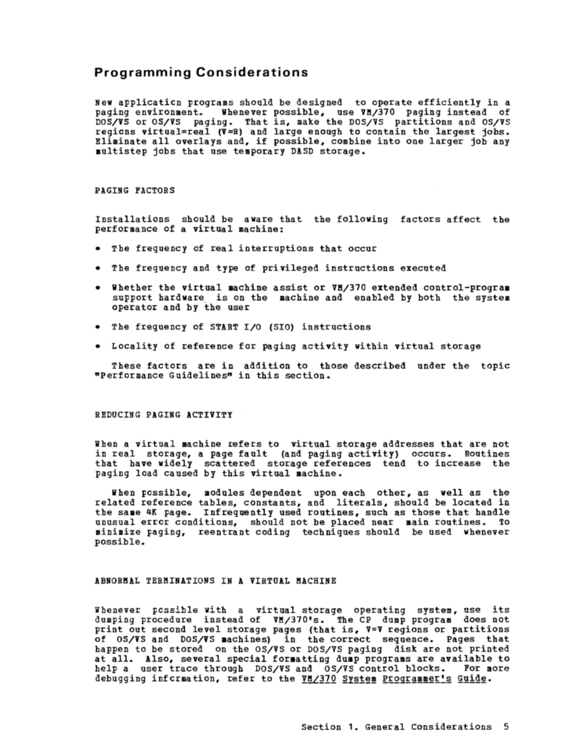 Operating Systems in a Virtual Machine (Rel 6 PLC 17 Apr81) page 19