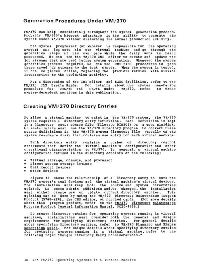 Operating Systems in a Virtual Machine (Rel 6 PLC 17 Apr81) page 52