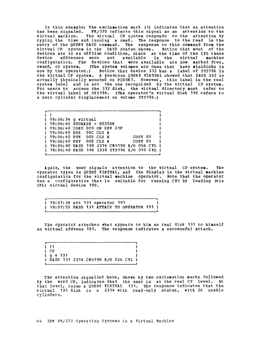 Operating Systems in a Virtual Machine (Rel 6 PLC 17 Apr81) page 80