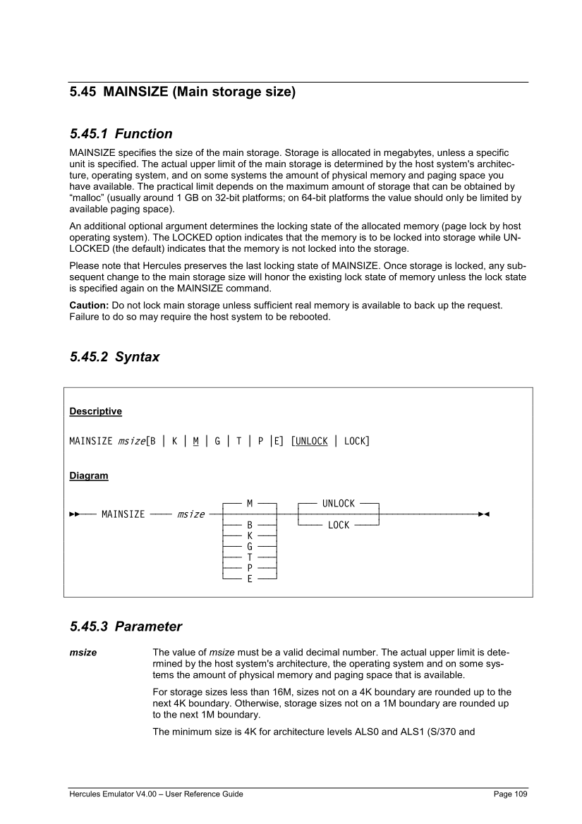 Hercules V4.00.0 - User Reference Guide - HEUR040000-00 page 108
