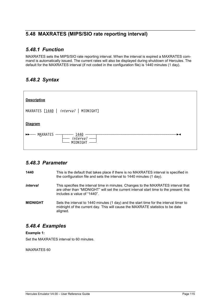 Hercules V4.00.0 - User Reference Guide - HEUR040000-00 page 114