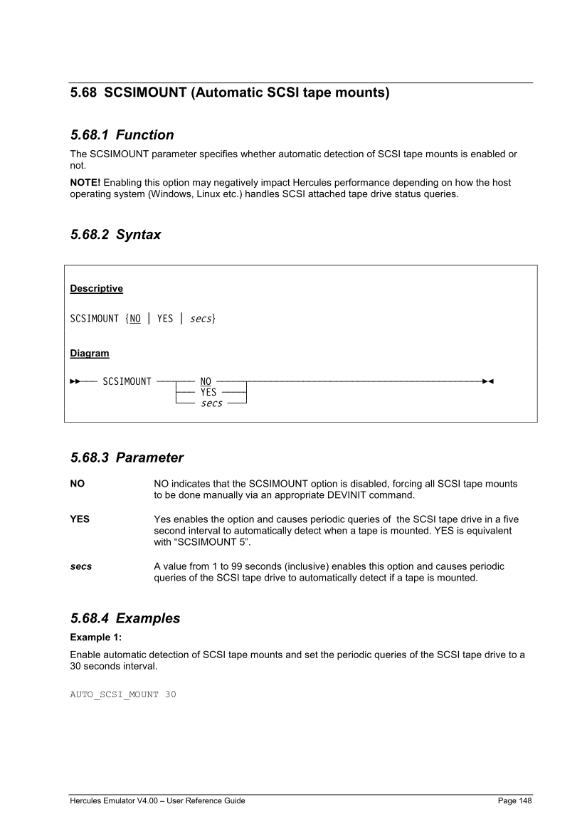 Hercules V4.00.0 - User Reference Guide - HEUR040000-00 page 148