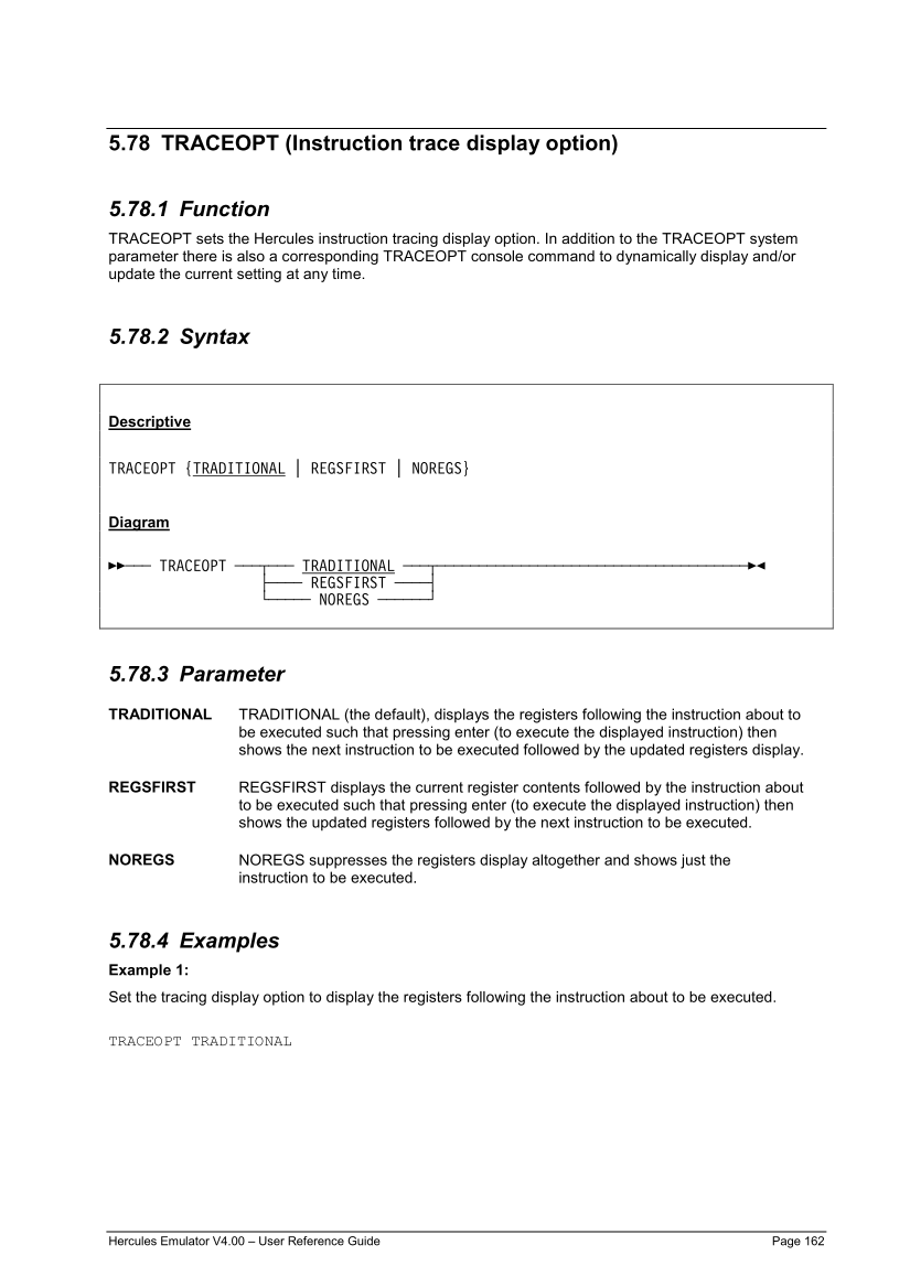 Hercules V4.00.0 - User Reference Guide - HEUR040000-00 page 162