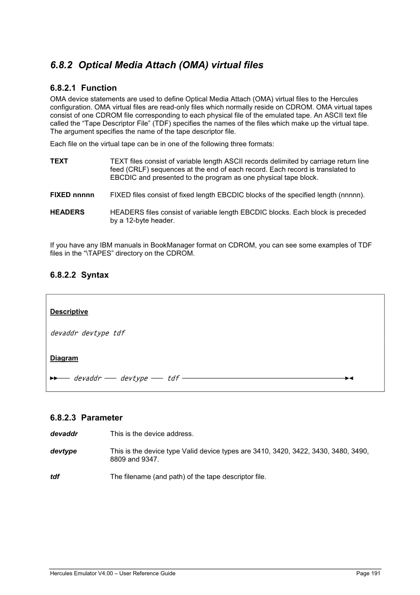 Hercules V4.00.0 - User Reference Guide - HEUR040000-00 page 190