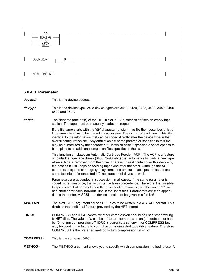 Hercules V4.00.0 - User Reference Guide - HEUR040000-00 page 198