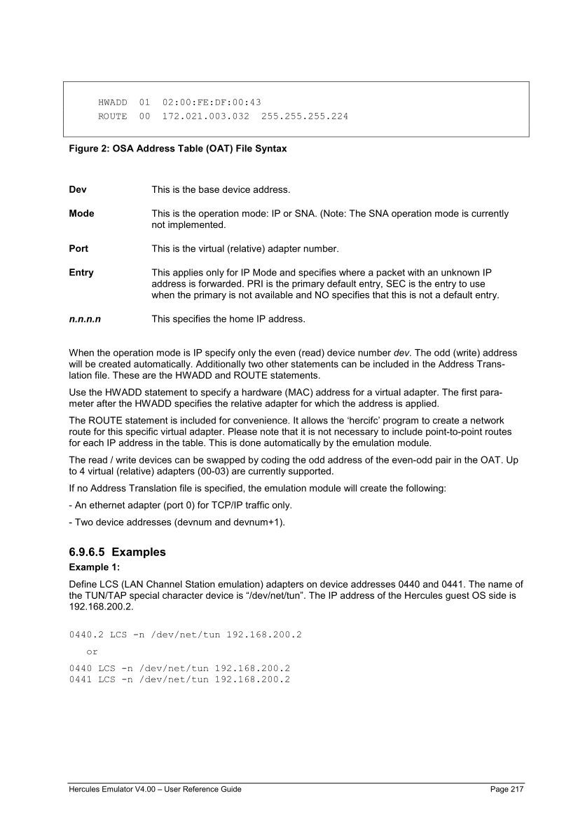 Hercules V4.00.0 - User Reference Guide - HEUR040000-00 page 216