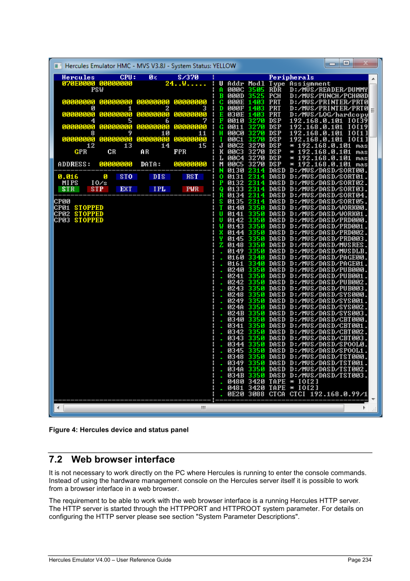 Hercules V4.00.0 - User Reference Guide - HEUR040000-00 page 234