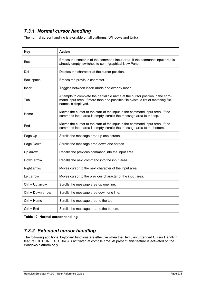 Hercules V4.00.0 - User Reference Guide - HEUR040000-00 page 236