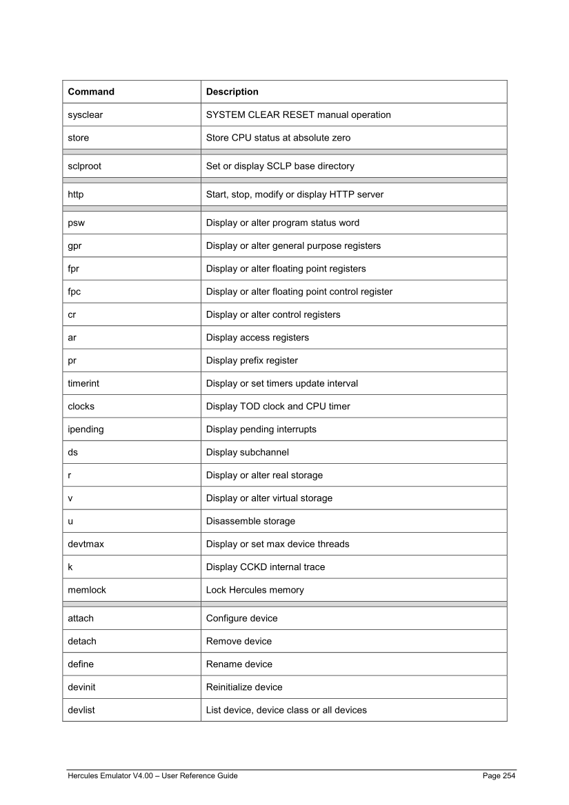 Hercules V4.00.0 - User Reference Guide - HEUR040000-00 page 254