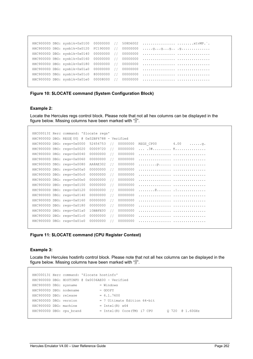 Hercules V4.00.0 - User Reference Guide - HEUR040000-00 page 262
