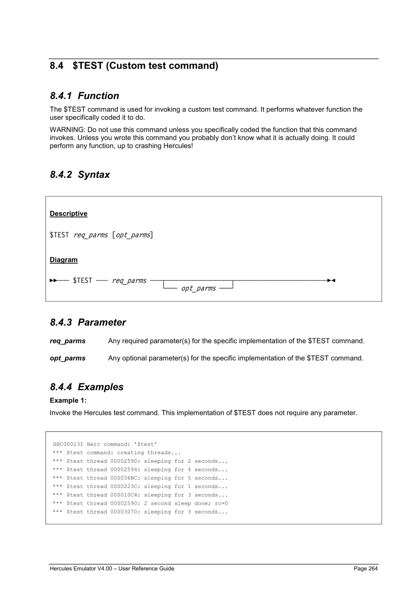 Hercules V4.00.0 - User Reference Guide - HEUR040000-00 page 264