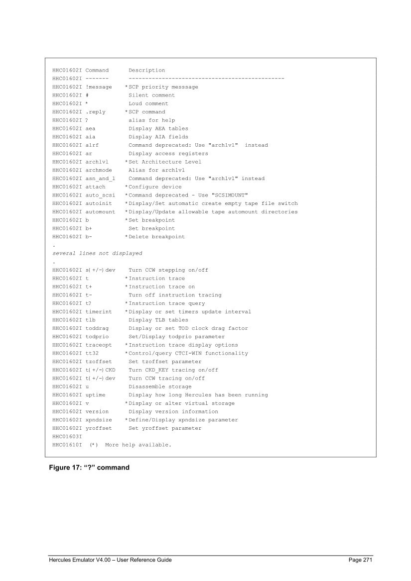 Hercules V4.00.0 - User Reference Guide - HEUR040000-00 page 270