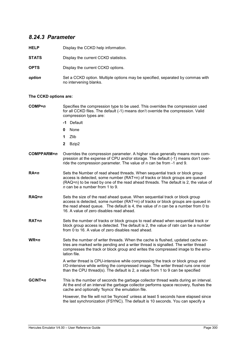 Hercules V4.00.0 - User Reference Guide - HEUR040000-00 page 300