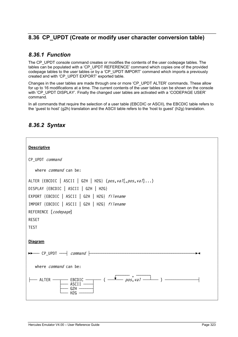 Hercules V4.00.0 - User Reference Guide - HEUR040000-00 page 323