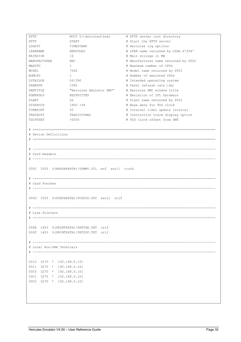 Hercules V4.00.0 - User Reference Guide - HEUR040000-00 page 34