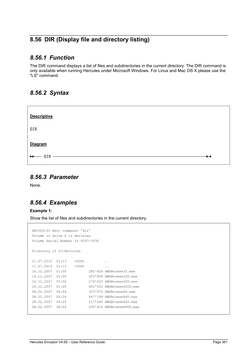 Hercules V4.00.0 - User Reference Guide - HEUR040000-00 page 360
