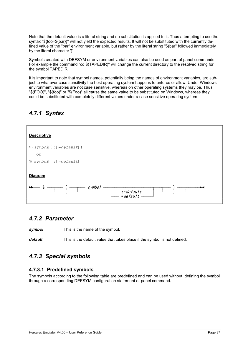 Hercules V4.00.0 - User Reference Guide - HEUR040000-00 page 36