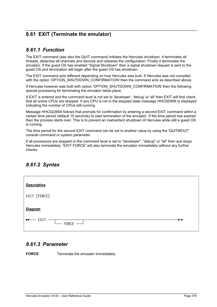 Hercules V4.00.0 - User Reference Guide - HEUR040000-00 page 376