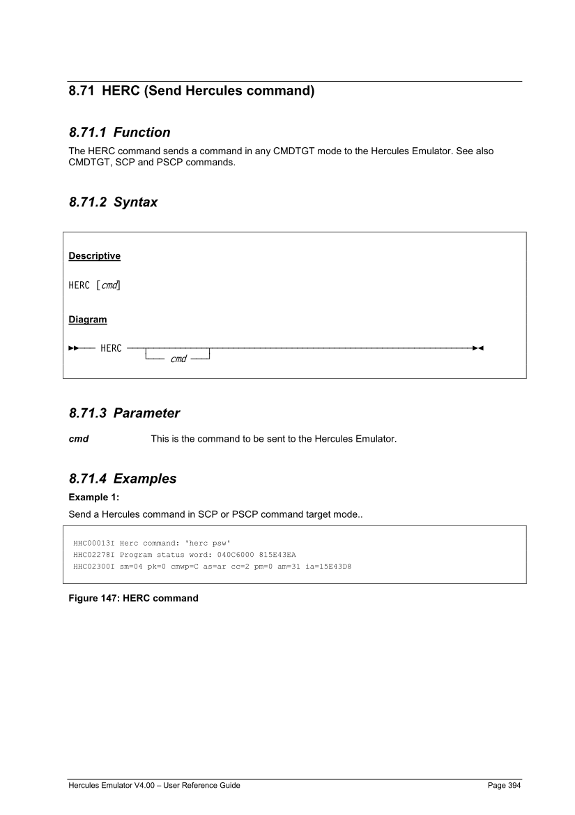 Hercules V4.00.0 - User Reference Guide - HEUR040000-00 page 394