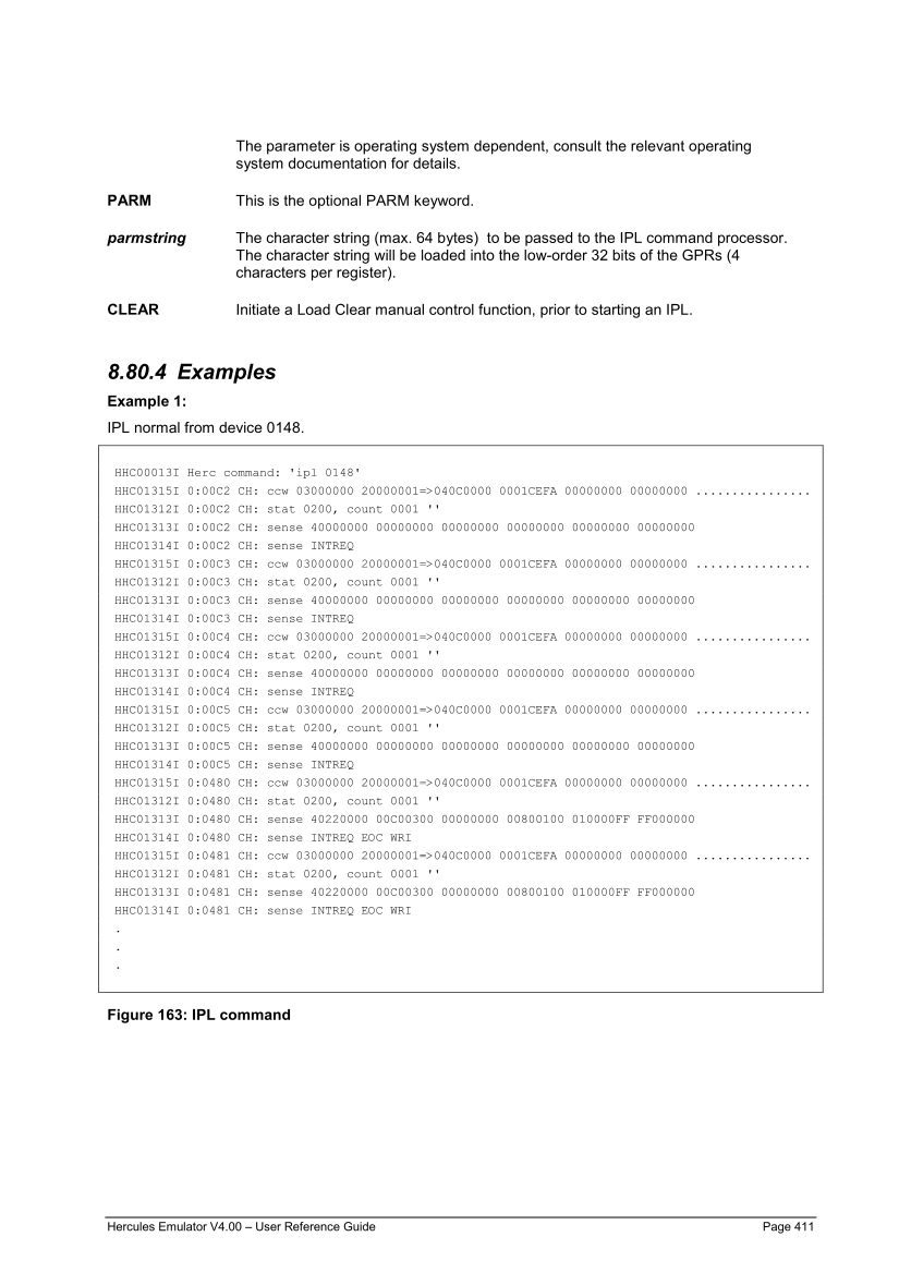 Hercules V4.00.0 - User Reference Guide - HEUR040000-00 page 410