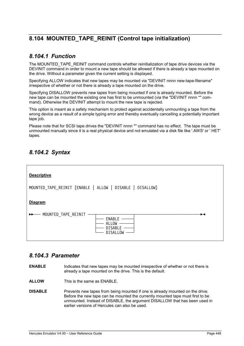 Hercules V4.00.0 - User Reference Guide - HEUR040000-00 page 448