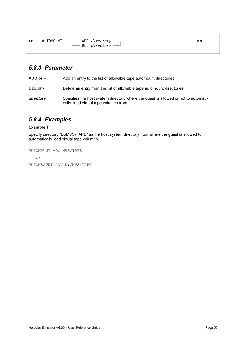 Hercules V4.00.0 - User Reference Guide - HEUR040000-00 page 49