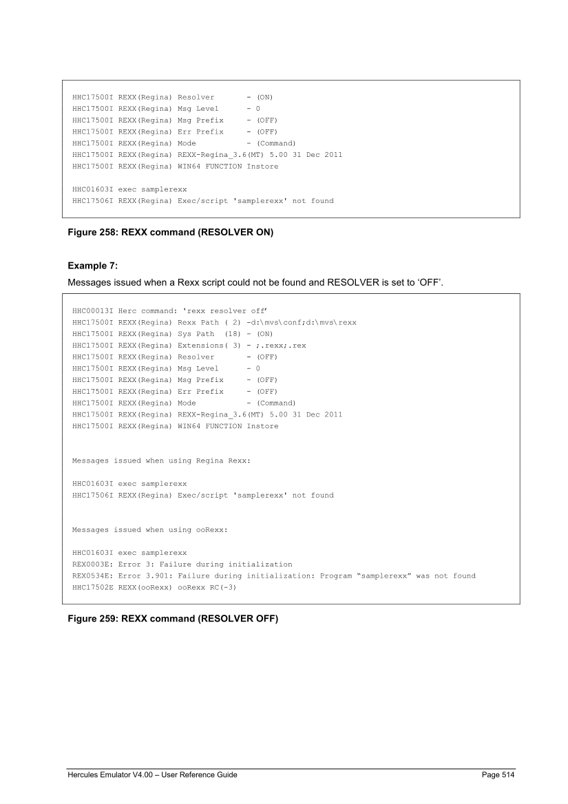 Hercules V4.00.0 - User Reference Guide - HEUR040000-00 page 514