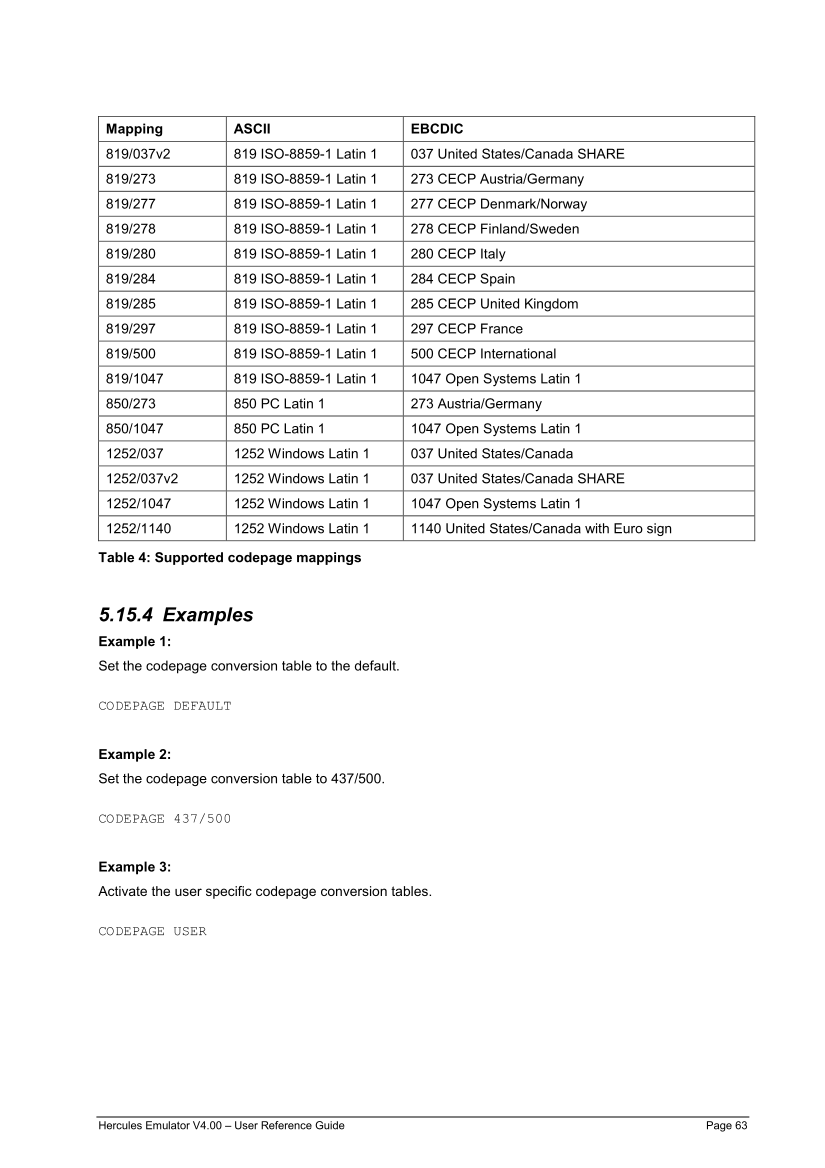 Hercules V4.00.0 - User Reference Guide - HEUR040000-00 page 63