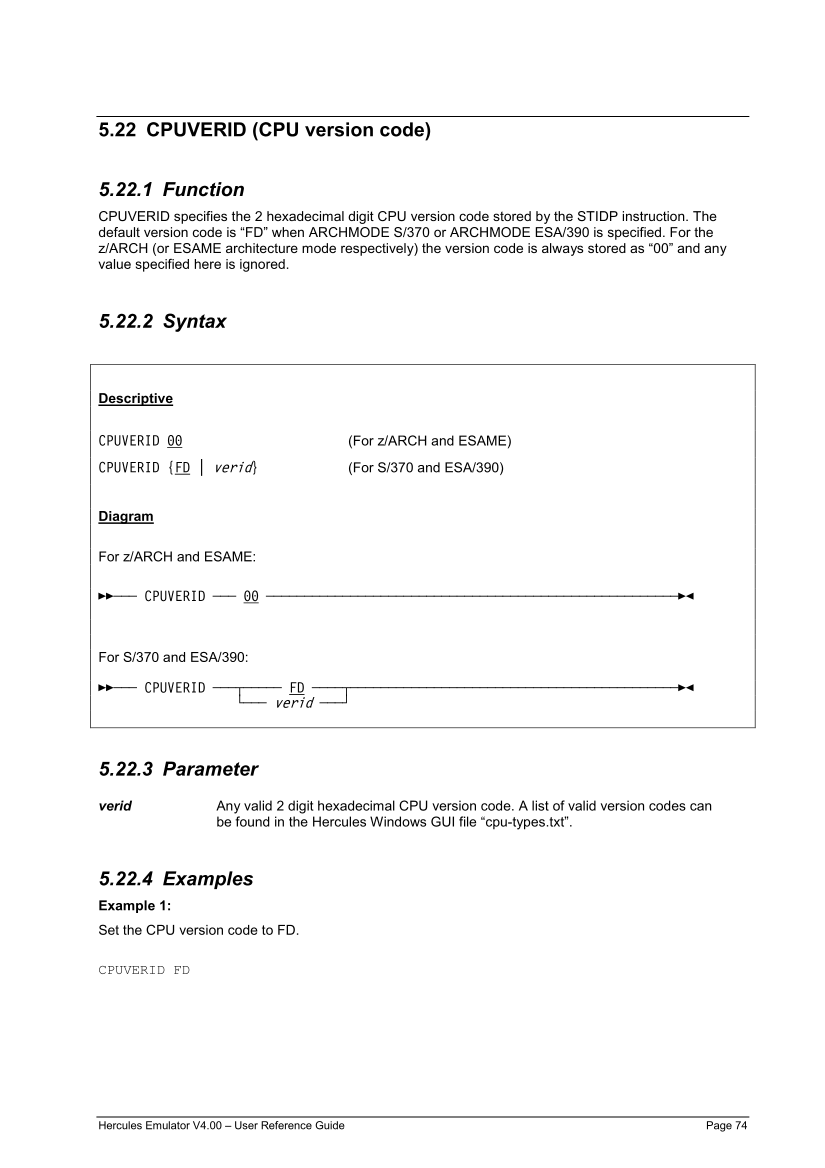 Hercules V4.00.0 - User Reference Guide - HEUR040000-00 page 74