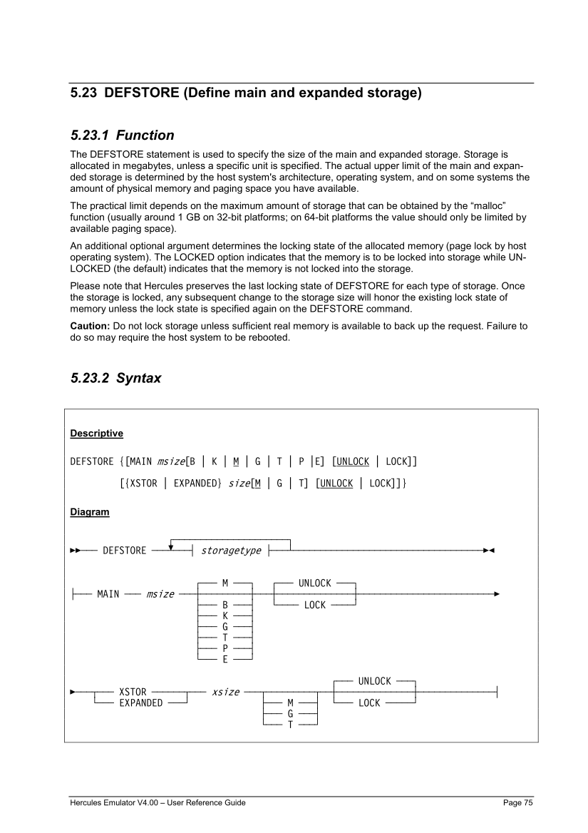 Hercules V4.00.0 - User Reference Guide - HEUR040000-00 page 75