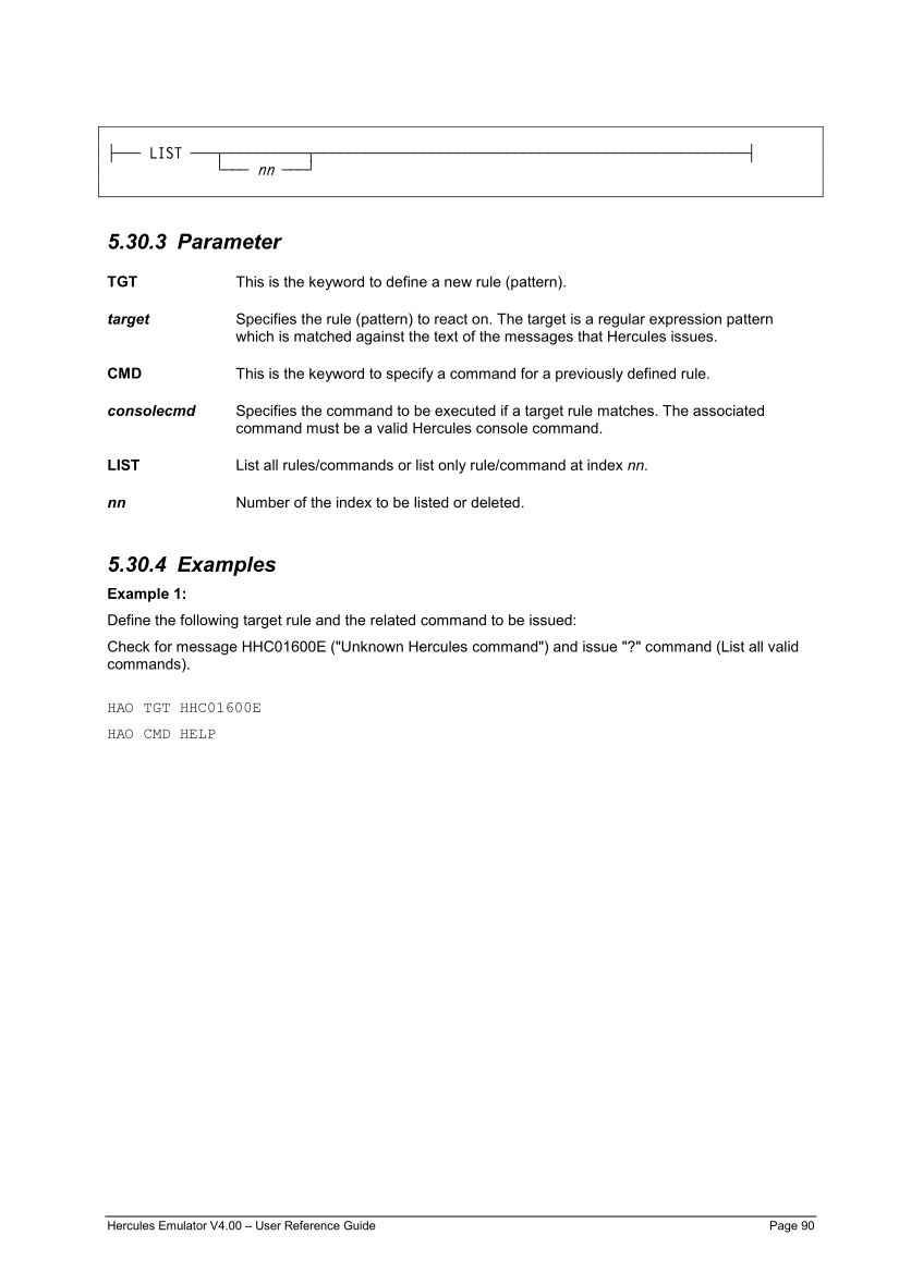 Hercules V4.00.0 - User Reference Guide - HEUR040000-00 page 89