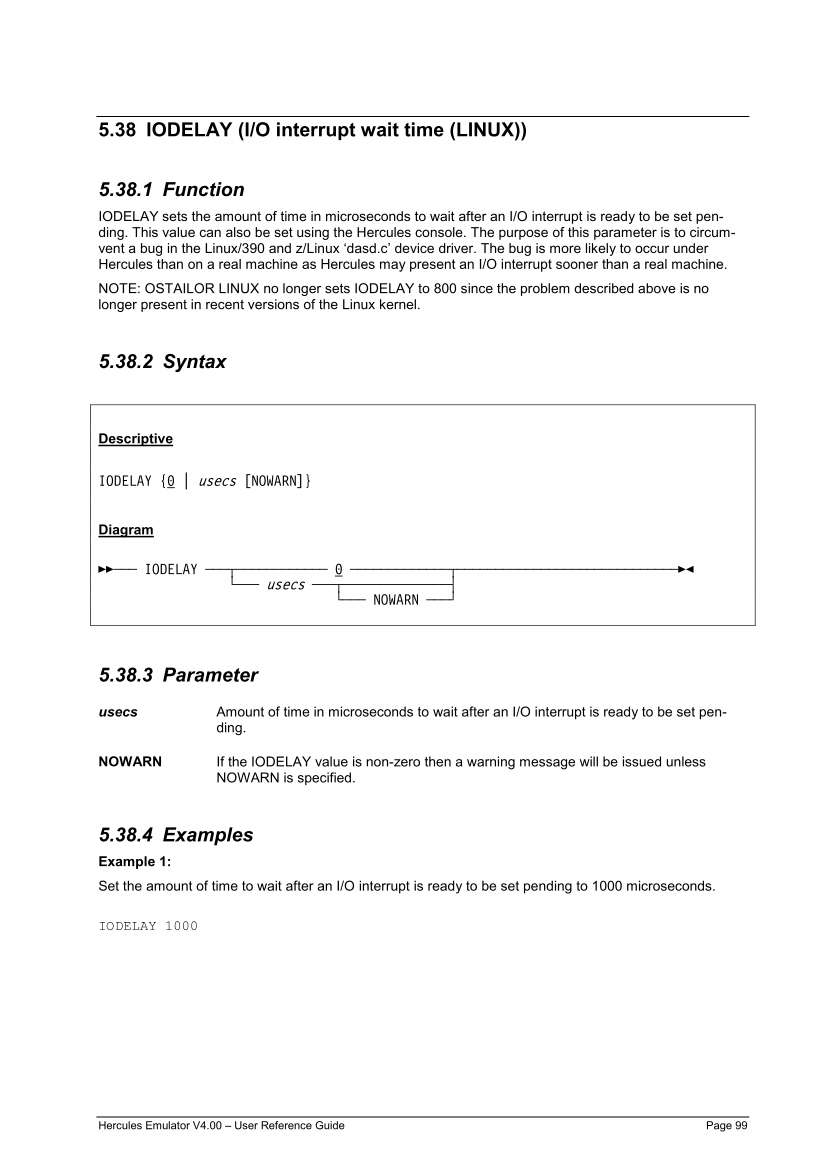 Hercules V4.00.0 - User Reference Guide - HEUR040000-00 page 98