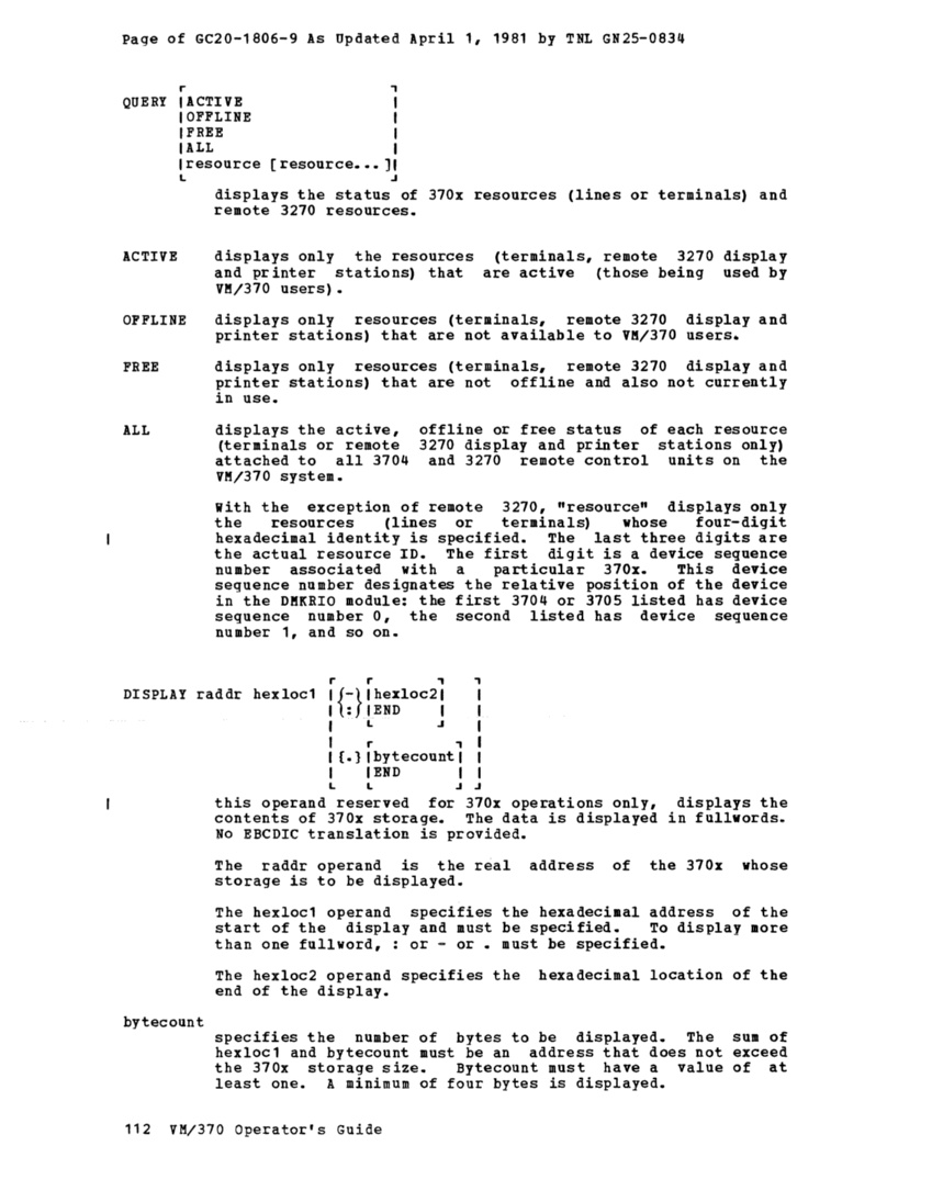 VM370 Operators Guide Rel 6 PLC 17 page 130