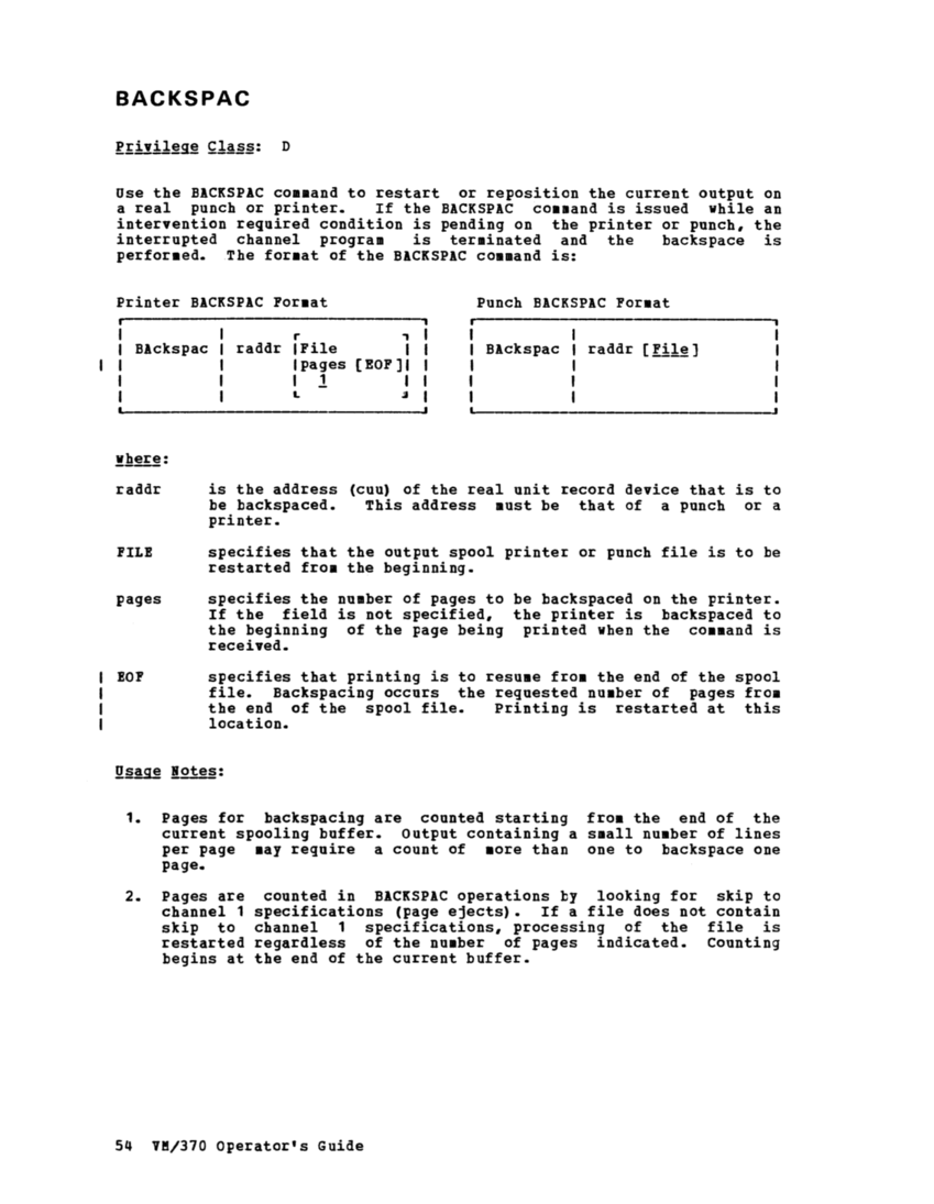 VM370 Operators Guide Rel 6 PLC 17 page 71