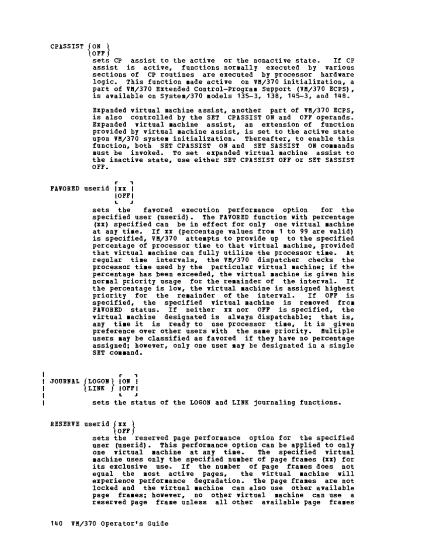 IBM Virtual Machine Facility/370: Operator's Guide 2 page 158