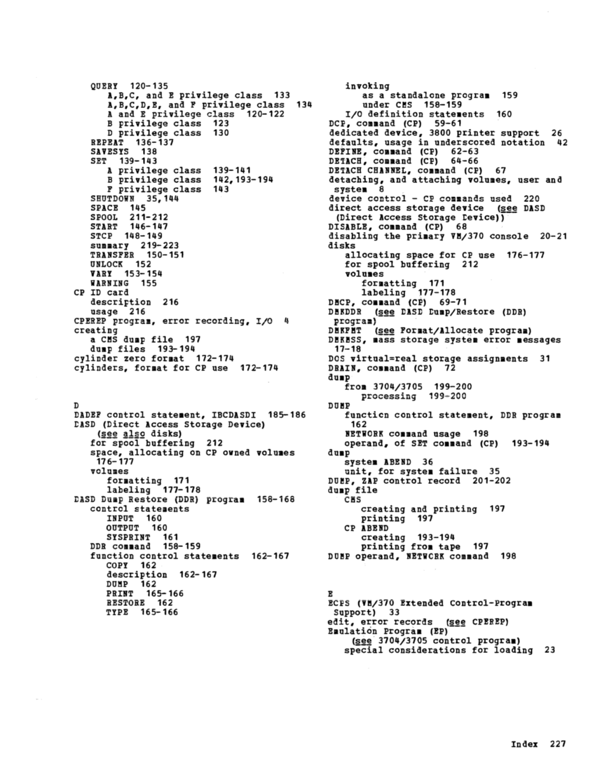 IBM Virtual Machine Facility/370: Operator's Guide 2 page 248