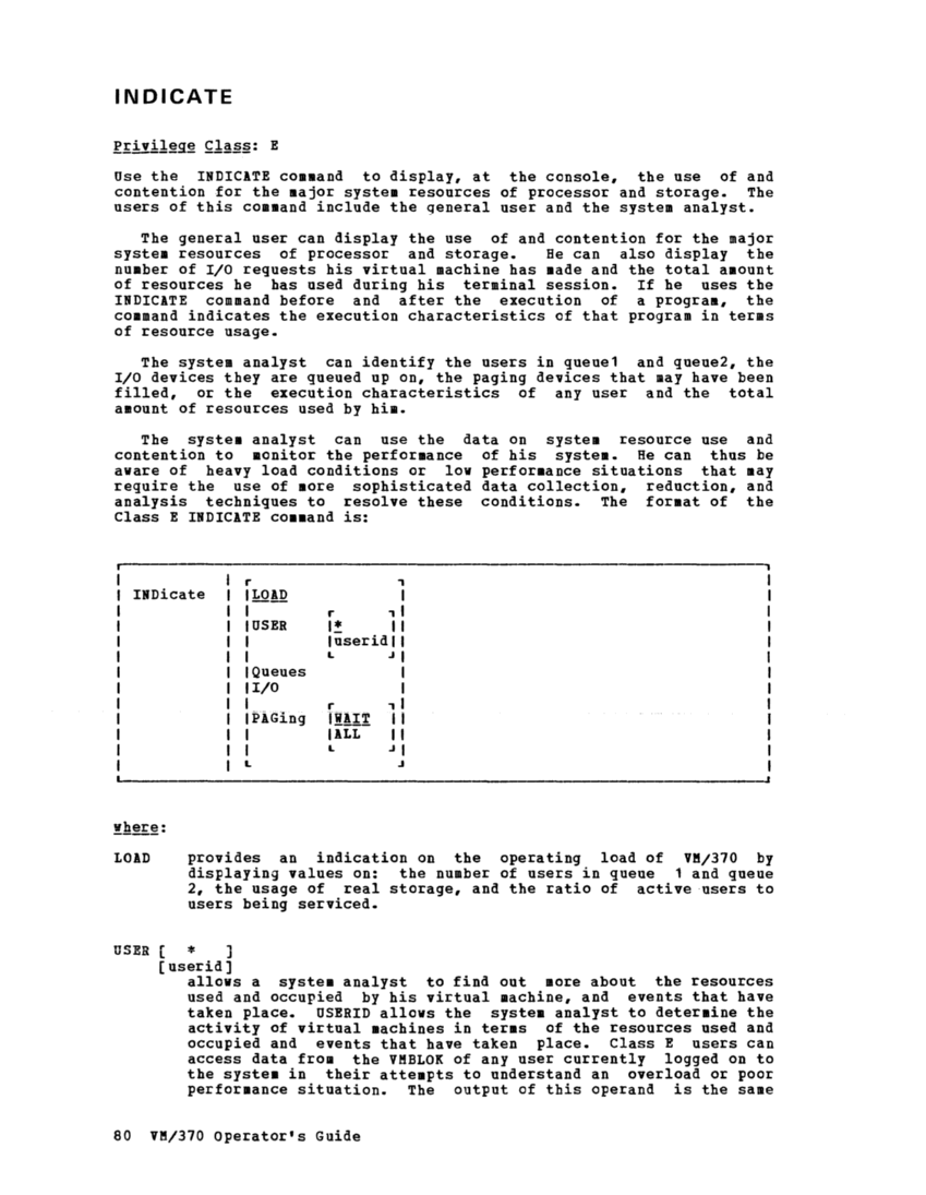 IBM Virtual Machine Facility/370: Operator's Guide 2 page 98